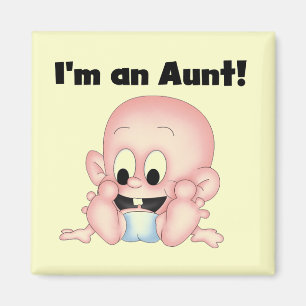 Aunt of New Nephew Tshirts and Gifts Magnet