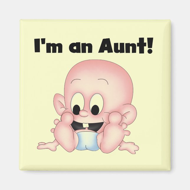 Aunt of New Nephew Tshirts and Gifts Magnet (Front)