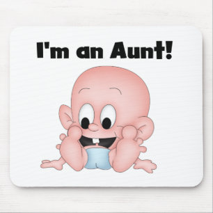 Aunt of New Nephew Tshirts and Gifts Mouse Mat