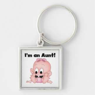 Aunt of New Niece T-shirts and Gifts Key Ring