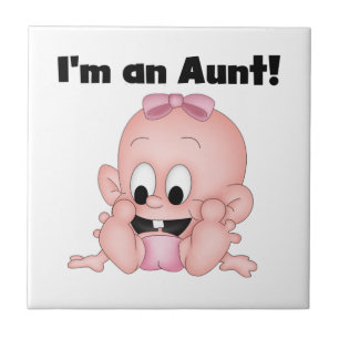 Aunt of New Niece T-shirts and Gifts Tile