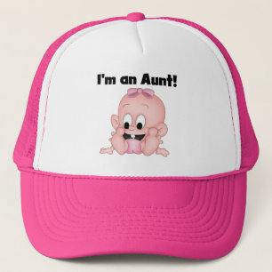 Aunt of New Niece Tshirts and Gifts Trucker Hat