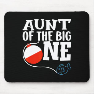 Aunt Of The Big One Fishing Boy First Birthday Ofi Mouse Mat