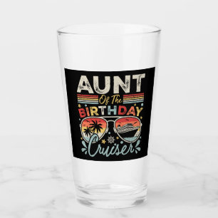 Aunt of the Birthday Cruiser Vacation DK Glass