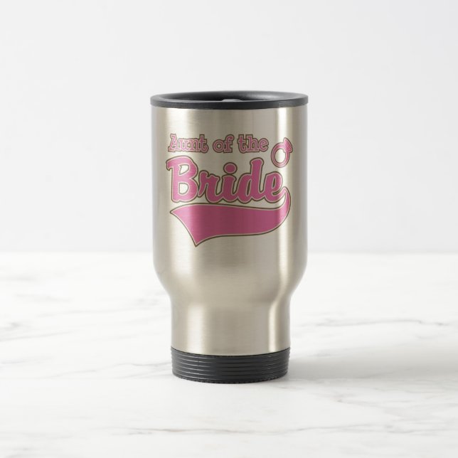 Aunt of the Bride Travel Mug (Center)
