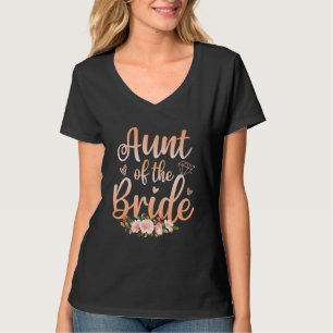 Aunt Of The Bride Wedding Shower Women T-Shirt