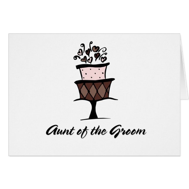 Aunt of the Groom  (Front Horizontal)