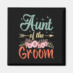 Aunt Of The Groom Gifts Mum Bride Wedding Groom  Magnet
