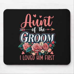 Aunt Of The Groom Proud Loved Him First Costume We Mouse Mat