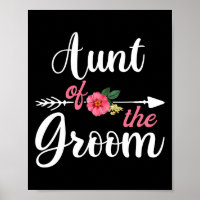 Aunt Of The Groom Shirts For Women 