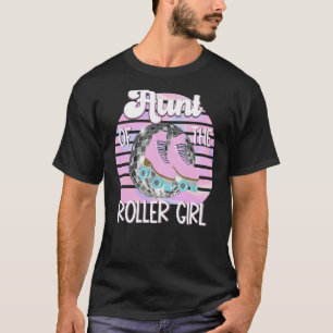 Aunt of the Roller Girl Skating Birthday For Kid M T-Shirt