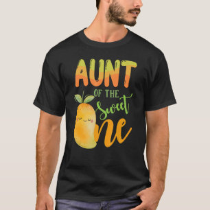 Aunt Of The Sweet One 1st Birthday Mango Family T-Shirt