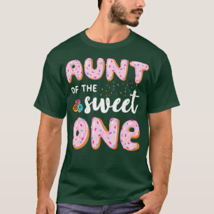Aunt Of The Sweet One Doughnut Birthday T-Shirt