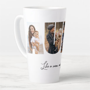 Aunt Photo Collage Latte Mug