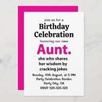 Aunt Quote Aunt Birthday