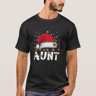 Aunt Santa Christmas Family Matching Pyjamas Women T-Shirt