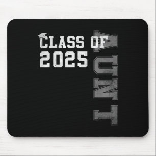 Aunt Senior 2025 Proud Auntie Of A Cl Of 2025 Grad Mouse Mat