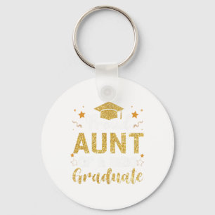 Aunt Senior 2026 Proud Aunt Of A Cl Of 2026 Gradua Key Ring