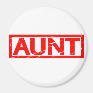 Aunt Stamp Magnet