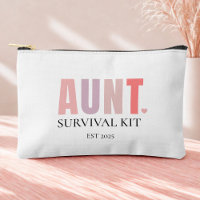Aunt Survival Kit EST 2025 | Funny New Aunt Gift 
