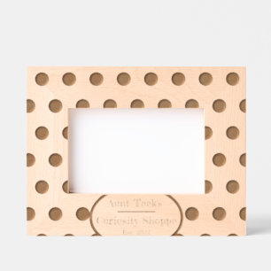 Aunt Teek's Curiosity Shoppe Picture Frame (Brown)