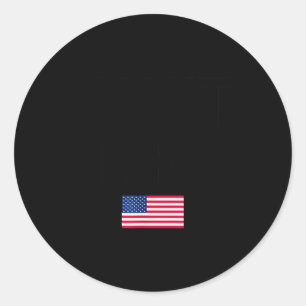 Aunt Tifa Flag Us Funny Aunt Tifa - I Am Aunt Tifa Classic Round Sticker