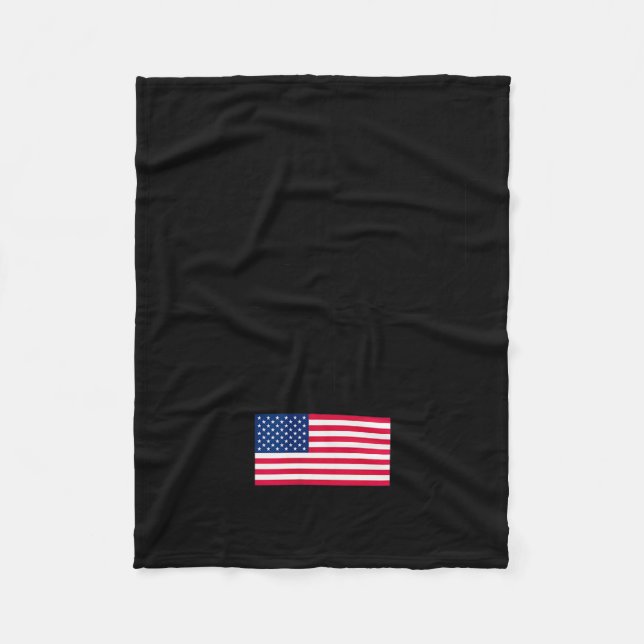 Aunt Tifa Flag Us Funny Aunt Tifa - I Am Aunt Tifa Fleece Blanket (Front)