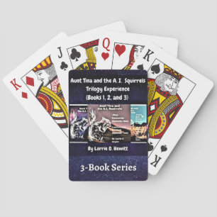 Aunt Tina and the A.I. Squirrels Trilogy Playing Cards