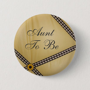 Aunt To Be Bumble Bee Pin
