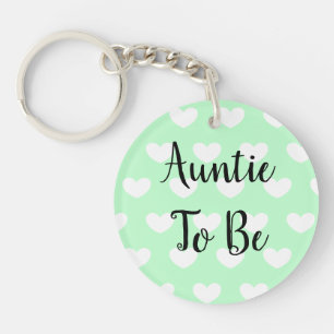 Aunt to Be, Pregnancy Announcement Ultrasound Key Ring