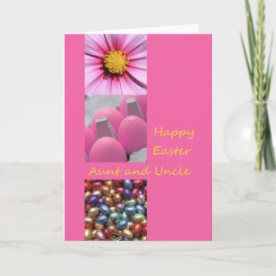 Aunt & Uncle Happy Easter Holiday Card
