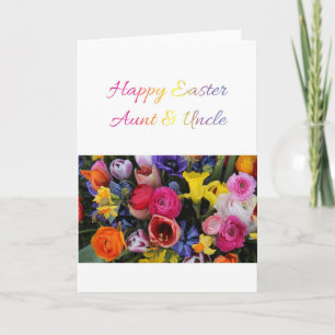 Aunt & Uncle Happy Easter Holiday Card