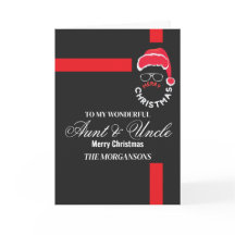 Aunt / Uncle Merry Christmas 