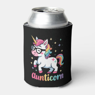 Aunticorn Aunty Dabbing Unicorn Auntie Aunt Christ Can Cooler