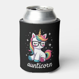 Aunticorn Aunty Dabbing Unicorn Auntie Aunt Christ Can Cooler