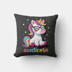 Aunticorn Aunty Dabbing Unicorn Auntie Aunt Christ Cushion