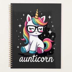 Aunticorn Aunty Dabbing Unicorn Auntie Aunt Christ Planner