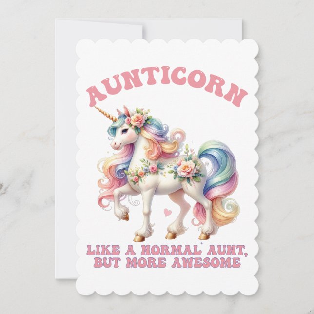 Aunticorn Cool Auntie (Front)