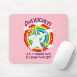 Aunticorn Like A Normal Aunt But More Awesome Mouse Mat