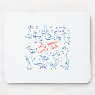 Auntie Aunt Silly Goose Mother’s Day Silly Goose A Mouse Mat