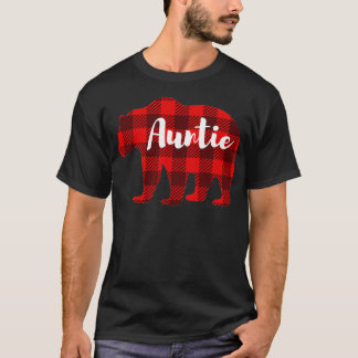 Auntie Bear Clothing Womens Gift Aunt Family Membe T-Shirt