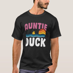 Auntie Duck Aunt Family Rubber Duck T-Shirt