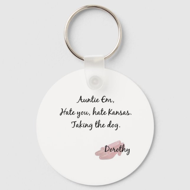 Auntie Em Products Key Ring (Front)