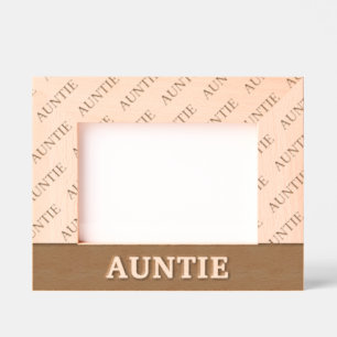 Auntie Etched Frames