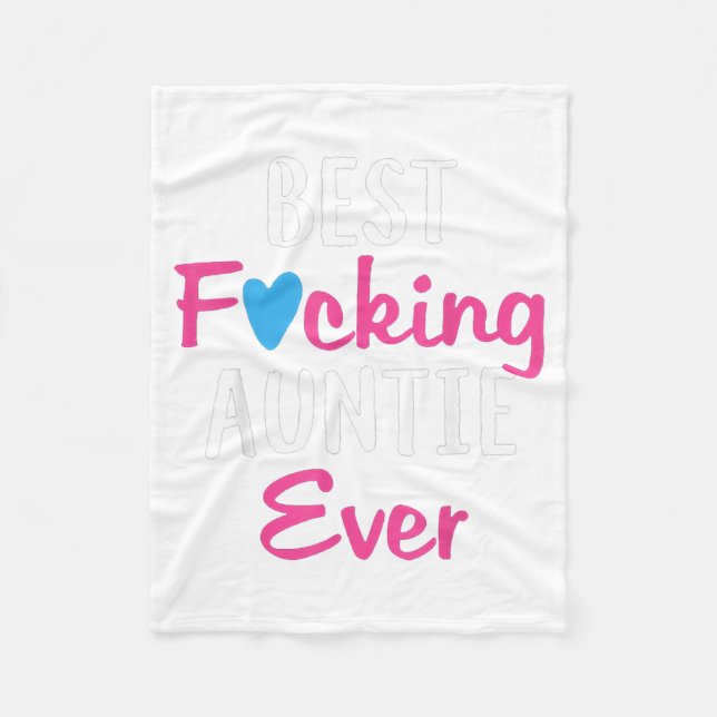 auntie ever fleece blanket (Front)