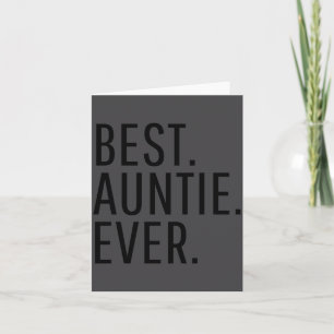 Auntie Ever Funny Auntie  Card