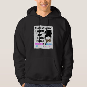Auntie Keeper Of The Gender Reveal Party Ideas Leo Hoodie