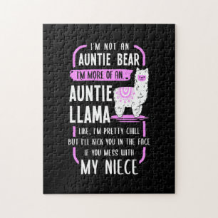Auntie Llama Jigsaw Puzzle