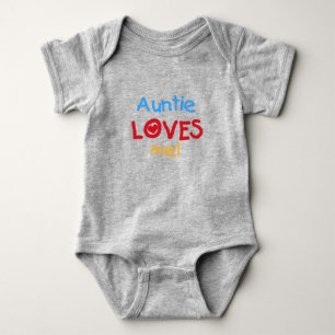 Auntie Loves Me Baby Bodysuit