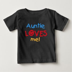Auntie Loves Me Baby T-Shirt